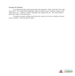 Extreme Unction and Holy Orders -  Activity - Grades 6-8